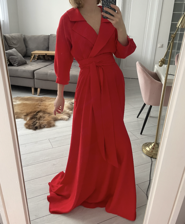 Красное платье напрокат